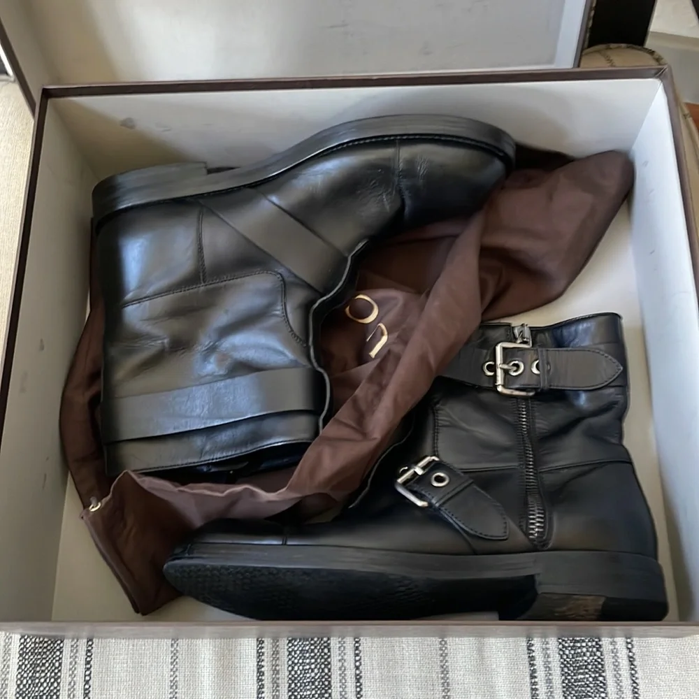 Gucci Sella Lux Nero boots size 10 - Picture 5 of 10